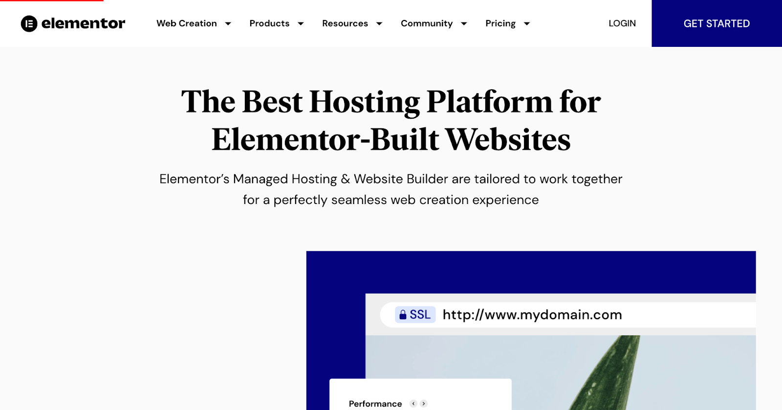 Hospedagem WordPress Gerenciada Elementor