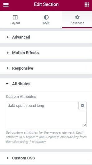 Custom attributes 2