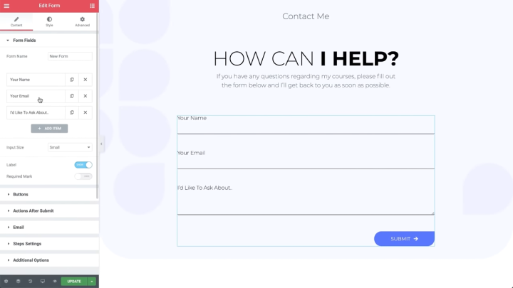 Form Widget