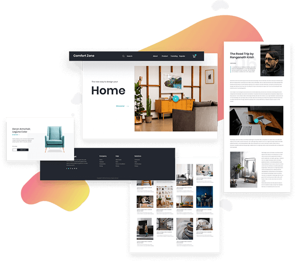 Homepage Theme Builder