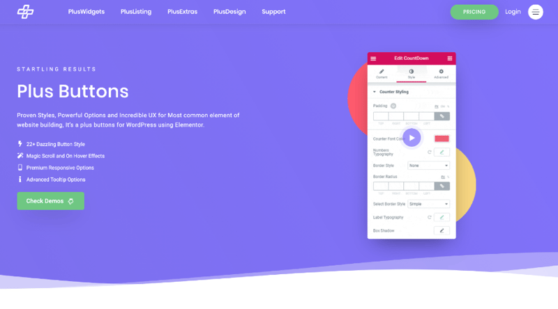 Plus_addons_plugin_buttons_elementor_wordpress