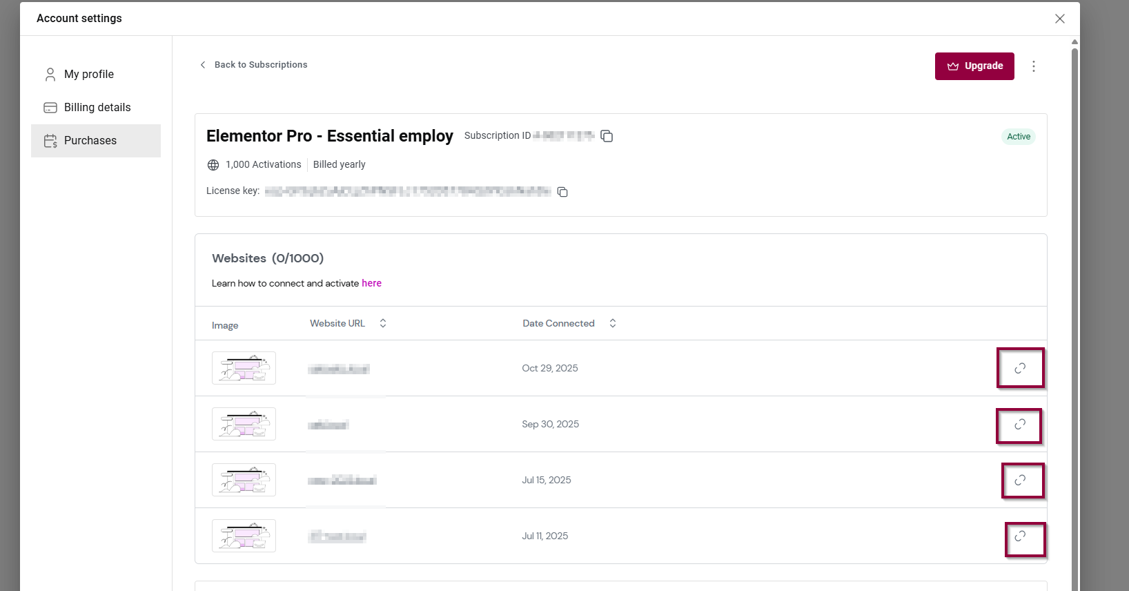 disconnect websites