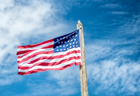 us flag horizontal